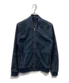 LEVI'S（リーバイス）の古着「スエードブルゾン」｜ネイビー