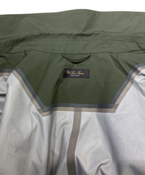 LORO PIANA（ロロピアーナ）LORO PIANA (ロロピアーナ) RAIN SYSTEM マイクロファイバー ジャケット オリーブ サイズ:SIZE Mの古着・服飾アイテム
