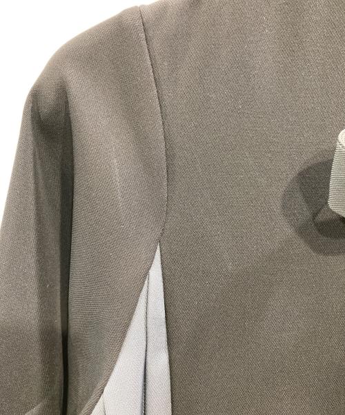 HARE（ハレ）HARE (ハレ) 2WAYサイドスリットプリーツワンピース ブラック×グレー サイズ:Fの古着・服飾アイテム