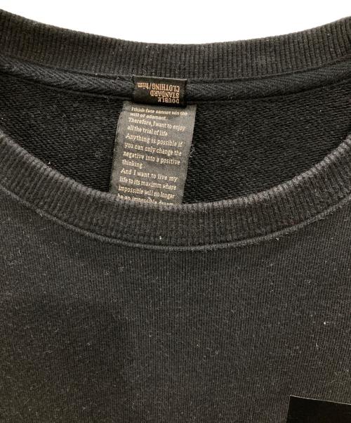 DOUBLE STANDARD CLOTHING（ダブルスタンダードクロージング）DOUBLE STANDARD CLOTHING (ダブルスタンダードクロージング) イナズマ刺繍トレーナー ブラック サイズ:48の古着・服飾アイテム