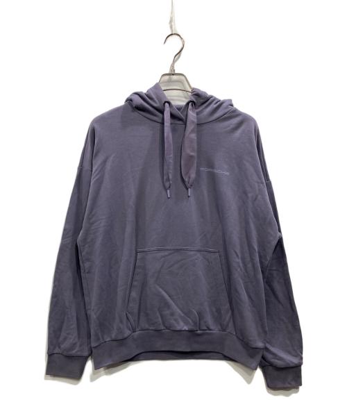 PORSCHE（ポルシェ）PORSCHE (ポルシェ) ロゴプリントフーディ パープル サイズ:US　Mの古着・服飾アイテム
