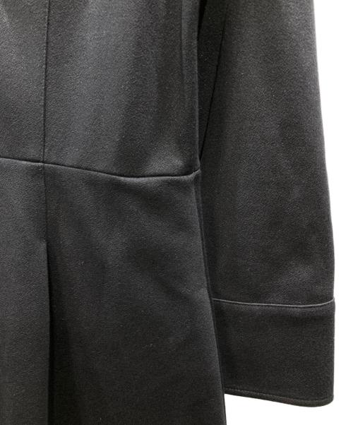 BALLSEY（ボールジィ）BALLSEY (ボールジィ) コットンアムンゼン フィット＆フレアワンピース ネイビー サイズ:36の古着・服飾アイテム