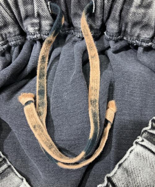 BLACK COMME des GARCONS（ブラックコムデギャルソン）BLACK COMME des GARCONS (ブラックコムデギャルソン) 20SS ケミカルウォッシュデニムスカート グレー サイズ:Sの古着・服飾アイテム
