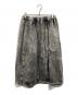 BLACK COMME des GARCONS (ブラックコムデギャルソン) 20SS ケミカルウォッシュデニムスカート グレー サイズ:S：20000円