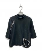 UNDERCOVERアンダーカバー）の古着「23SS Mock-neck T-shirt(モックネックティーシャツ)」｜ブラック