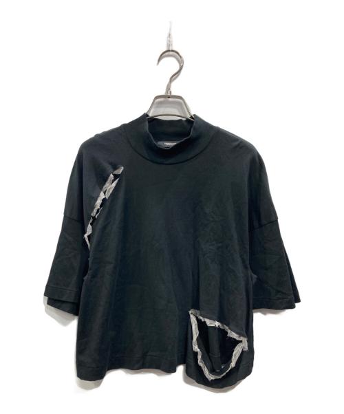 UNDERCOVER（アンダーカバー）UNDERCOVER (アンダーカバー) 23SS Mock-neck T-shirt(モックネックティーシャツ) ブラック サイズ:2の古着・服飾アイテム