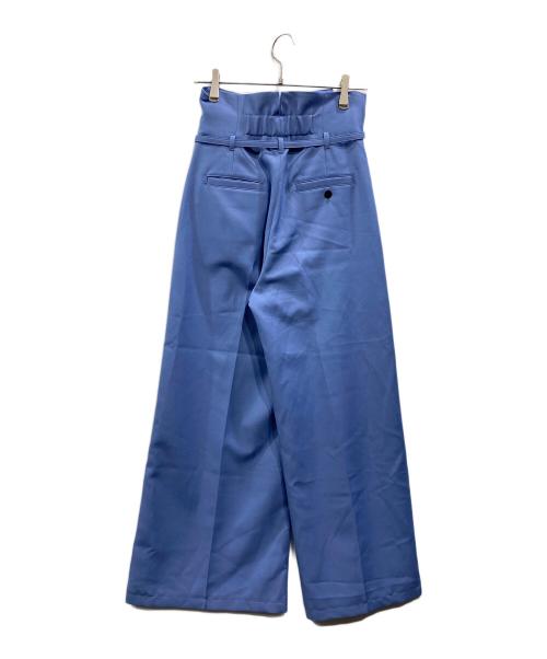 UNITED TOKYO（ユナイテッドトーキョー）UNITED TOKYO (ユナイテッドトーキョー) HAKAMA タックワイドパンツ（ハカマ タック ワイド パンツ） ブルー サイズ:3の古着・服飾アイテム