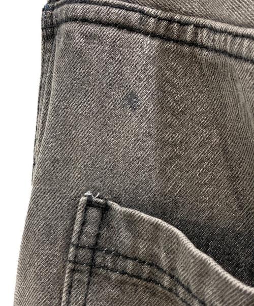 MAISON SPECIAL（メゾンスペシャル）MAISON SPECIAL (メゾンスペシャル) Side-Tuck Cocoon Denim Pants(サイドタックコクーンデニムパンツ) ブラック×グレー サイズ:36の古着・服飾アイテム