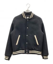 Saint Laurent Paris（サンローランパリ）の古着「テディ ウールジャケット」｜ブラック