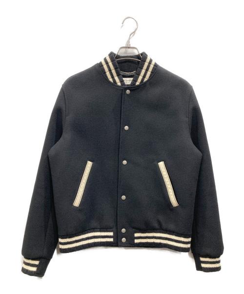 Saint Laurent Paris（サンローランパリ）Saint Laurent Paris (サンローランパリ) テディ ウールジャケット ブラック サイズ:50の古着・服飾アイテム