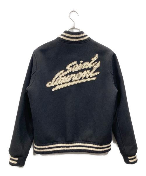 Saint Laurent Paris（サンローランパリ）Saint Laurent Paris (サンローランパリ) テディ ウールジャケット ブラック サイズ:50の古着・服飾アイテム
