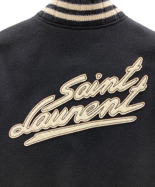 Saint Laurent Paris（サンローランパリ）Saint Laurent Paris (サンローランパリ) テディ ウールジャケット ブラック サイズ:50の古着・服飾アイテム
