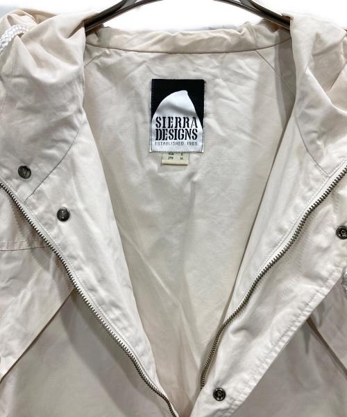 SIERRA DESIGNS（シエラデザインズ）SIERRA DESIGNS (シエラデザインズ) ベーシック マウンテンパーカー アイボリー サイズ:Mの古着・服飾アイテム