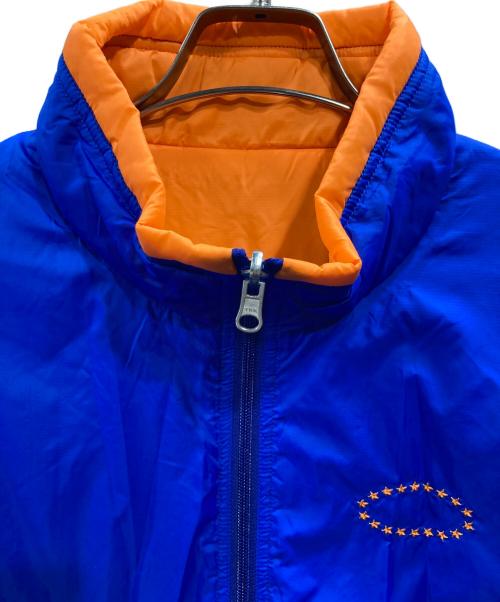 AFB（エーエフビー）AFB (エーエフビー) REVERSIBLE NYLON PULLOVER VEST(リバーシブル ナイロン プルオーバー ベスト） ブルー×オレンジ サイズ:XLの古着・服飾アイテム