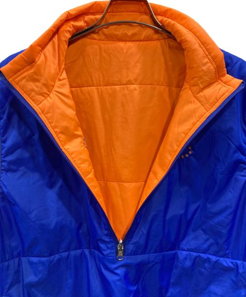 AFB（エーエフビー）AFB (エーエフビー) REVERSIBLE NYLON PULLOVER VEST(リバーシブル ナイロン プルオーバー ベスト） ブルー×オレンジ サイズ:XLの古着・服飾アイテム