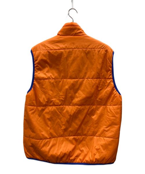 AFB（エーエフビー）AFB (エーエフビー) REVERSIBLE NYLON PULLOVER VEST(リバーシブル ナイロン プルオーバー ベスト） ブルー×オレンジ サイズ:XLの古着・服飾アイテム
