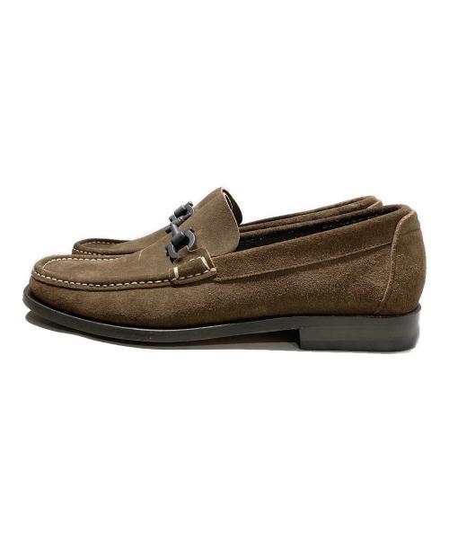 Salvatore Ferragamo（サルヴァトーレ フェラガモ）Salvatore Ferragamo (サルヴァトーレ フェラガモ) ガンチーニ ビットローファー ブラウン サイズ:EE8の古着・服飾アイテム