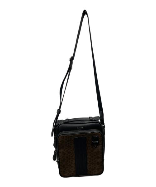 BALLY（バリー）BALLY (バリー) Bモノグラム ショルダーバッグ ブラウンの古着・服飾アイテム