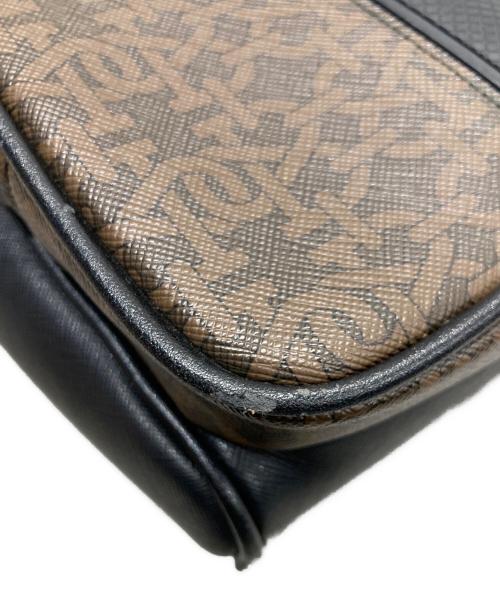 BALLY（バリー）BALLY (バリー) Bモノグラム ショルダーバッグ ブラウンの古着・服飾アイテム