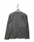BURBERRY BLACK LABEL (バーバリーブラックレーベル) メガチェック Vネックカットソー グレー サイズ:3：5000円