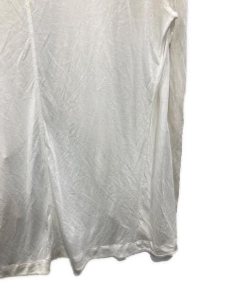 HELMUT LANG（ヘルムートラング）HELMUT LANG (ヘルムートラング) SLACK JERSEY COCOON NK ホワイト サイズ:Sの古着・服飾アイテム