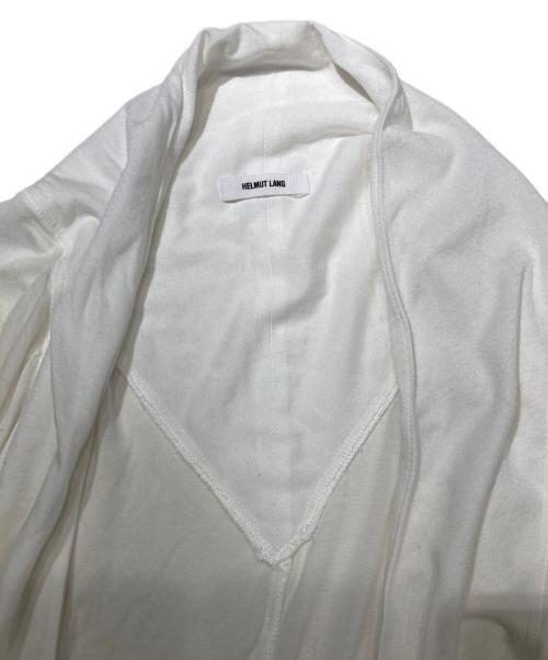 HELMUT LANG（ヘルムートラング）HELMUT LANG (ヘルムートラング) SLACK JERSEY COCOON NK ホワイト サイズ:Sの古着・服飾アイテム