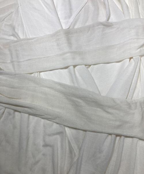 HELMUT LANG（ヘルムートラング）HELMUT LANG (ヘルムートラング) SLACK JERSEY COCOON NK ホワイト サイズ:Sの古着・服飾アイテム