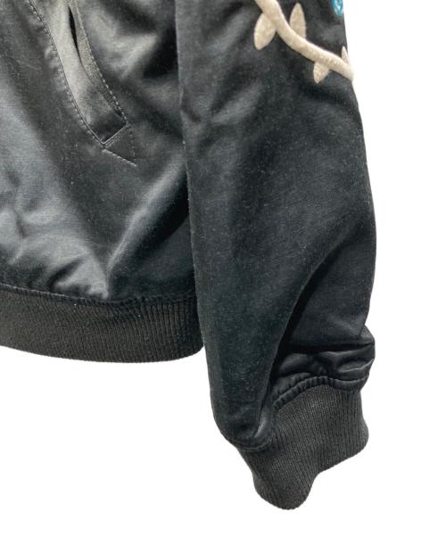 DIESEL（ディーゼル）DIESEL (ディーゼル) リバーシブルブルゾン ブラック×ブルー サイズ:Mの古着・服飾アイテム
