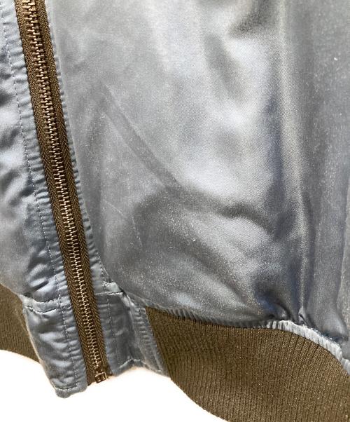 DIESEL（ディーゼル）DIESEL (ディーゼル) リバーシブルブルゾン ブラック×ブルー サイズ:Mの古着・服飾アイテム