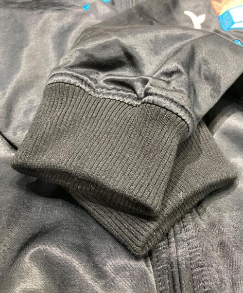 DIESEL（ディーゼル）DIESEL (ディーゼル) リバーシブルブルゾン ブラック×ブルー サイズ:Mの古着・服飾アイテム
