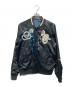 DIESEL（ディーゼル）の古着「リバーシブルブルゾン」｜ブラック×ブルー