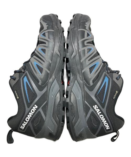 SALOMON（サロモン）SALOMON (サロモン) X Ultra Pioneer GTX(エックス・ウルトラ・パイオニア・ジーティーエックス) ブラック×ブルー サイズ:27.5cmの古着・服飾アイテム