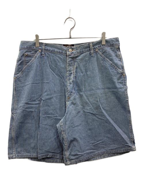 RRL（ダブルアールエル）RRL (ダブルアールエル) 三ツ星タグ ペインターショーツ ブルー サイズ:36の古着・服飾アイテム
