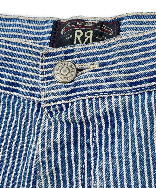 RRL（ダブルアールエル）RRL (ダブルアールエル) 三ツ星タグ ペインターショーツ ブルー サイズ:36の古着・服飾アイテム