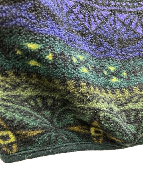Patagonia（パタゴニア）Patagonia (パタゴニア) 97年製 アステカ柄 シンチラスナップT グリーン サイズ:Lの古着・服飾アイテム