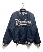 STARTERスターター）の古着「YANKEES スタジャン(ヤンキース　スタジャン)」｜ネイビー
