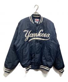 STARTER（スターター）の古着「YANKEES スタジャン(ヤンキース　スタジャン)」｜ネイビー