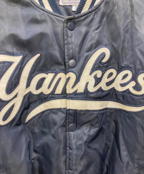 STARTER（スターター）STARTER (スターター) YANKEES スタジャン(ヤンキース　スタジャン) ネイビー サイズ:Lの古着・服飾アイテム