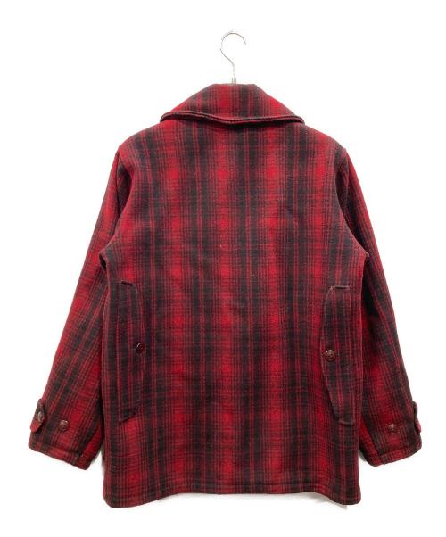 WOOLRICH（ウールリッチ）WOOLRICH (ウールリッチ) 黒タグ ハンティングジャケット レッド サイズ:38の古着・服飾アイテム