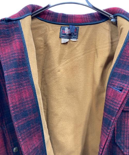 WOOLRICH（ウールリッチ）WOOLRICH (ウールリッチ) 黒タグ ハンティングジャケット レッド サイズ:38の古着・服飾アイテム