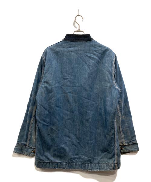 Sears（シアーズ）Sears (シアーズ) ブランケットライニング デニム カバーオール インディゴ サイズ:42‐44の古着・服飾アイテム