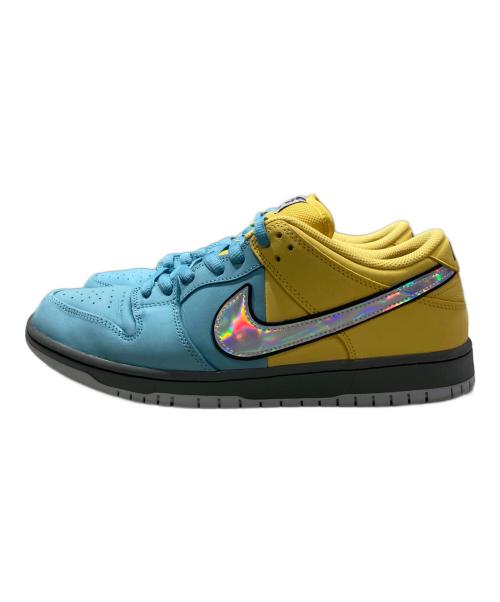 NIKE SB（ナイキエスビー）NIKE SB (ナイキエスビー) ダンク LOW プロ(ダンク ロー プロ ブルー×イエロー サイズ:30の古着・服飾アイテム