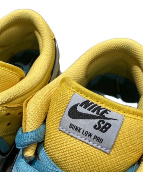 NIKE SB（ナイキエスビー）NIKE SB (ナイキエスビー) ダンク LOW プロ(ダンク ロー プロ ブルー×イエロー サイズ:30の古着・服飾アイテム