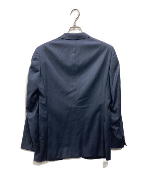 BEAMS F（ビームスエフ）BEAMS F (ビームスエフ) シャドーストライプスーツ ネイビー サイズ:SIZE 48/8Rの古着・服飾アイテム
