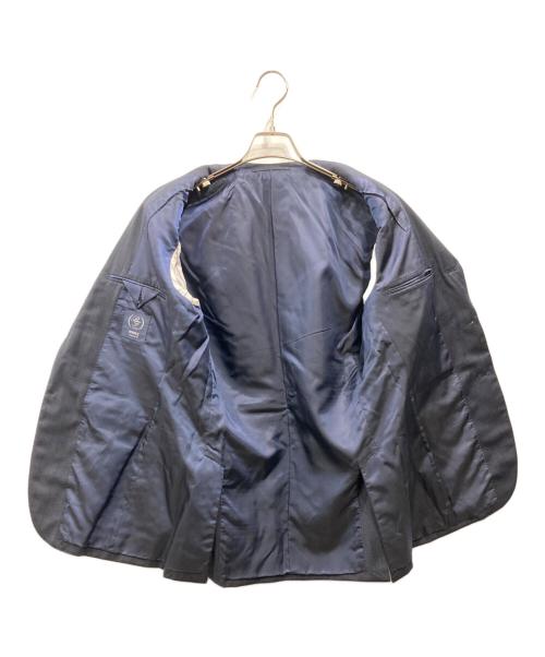 BEAMS F（ビームスエフ）BEAMS F (ビームスエフ) シャドーストライプスーツ ネイビー サイズ:SIZE 48/8Rの古着・服飾アイテム