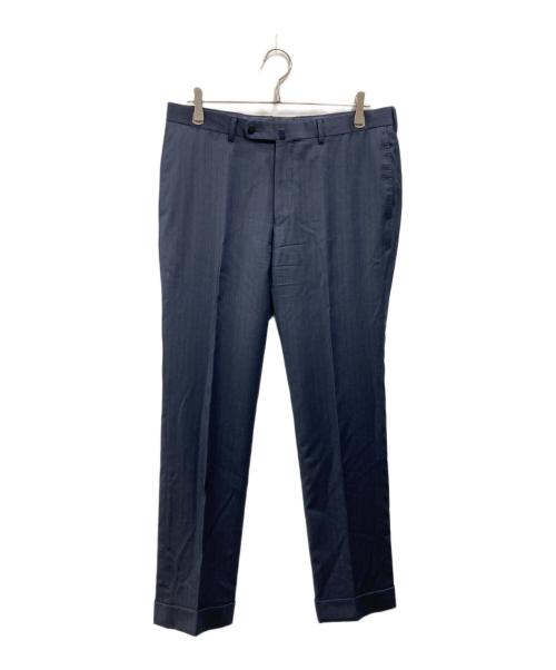 BEAMS F（ビームスエフ）BEAMS F (ビームスエフ) シャドーストライプスーツ ネイビー サイズ:SIZE 48/8Rの古着・服飾アイテム