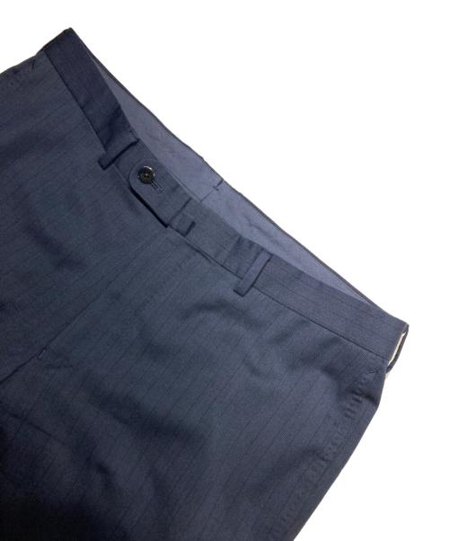 BEAMS F（ビームスエフ）BEAMS F (ビームスエフ) シャドーストライプスーツ ネイビー サイズ:SIZE 48/8Rの古着・服飾アイテム