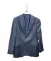 BEAMS F (ビームスエフ) シャドーストライプスーツ ネイビー サイズ:SIZE 48/8R：15000円