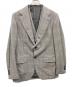 Brilla per il gusto (ブリッラ ペル イルグースト) DORMEUIL グレンチェック ＋ オーバーペーン 3ピーススーツ グレー サイズ:SIZE 48 JK 肩43 身幅52 着丈72 袖61 PT W88 L74：30000円