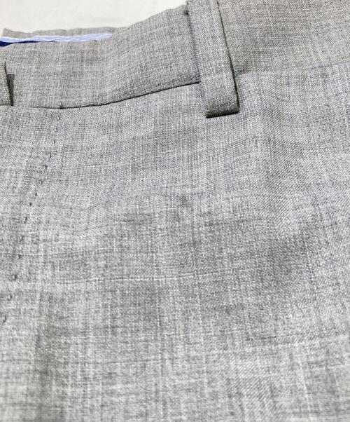INCOTEX（インコテックス）INCOTEX (インコテックス) SUPER 100'sウール スラックス グレー サイズ:50の古着・服飾アイテム